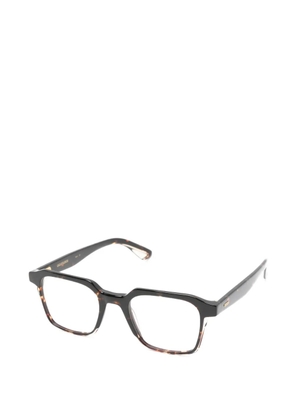 GIGI STUDIOS Brad square-frame glasses - Brown