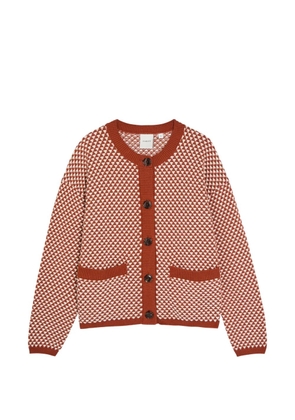 Varley Elmwick patterned cardigan - Brown