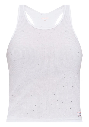 Alexander Wang cotton tank top - White