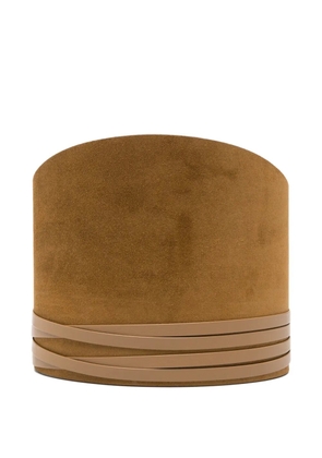 Déhanche corset suede belt - Brown