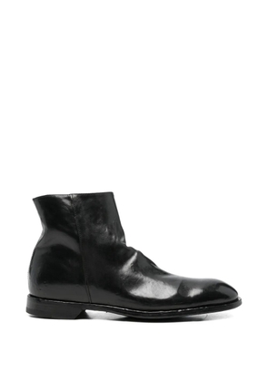 Officine Creative zip-up boots - Black