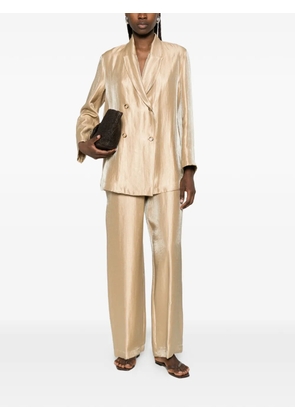 PHILIA LOFT drawstring trousers - Gold