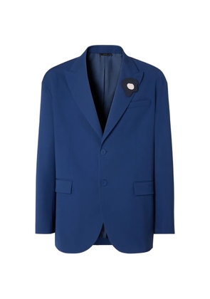 FENDI gabardine blazer - Blue