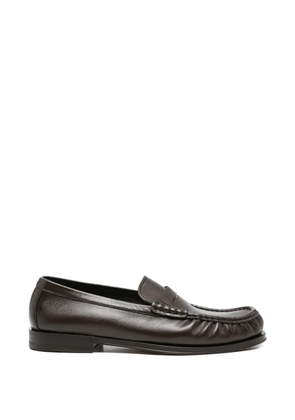 Henderson Baracco Hugo leather loafers - Brown