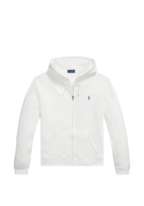 Polo Ralph Lauren zip-up hoodie - White