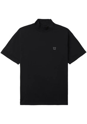Needles embroidered-motif T-shirt - Black