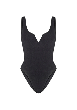Sorbet Island Ava V-neck swimsuit - Black