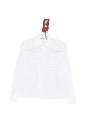 Max Mara Cali lace shirt - White