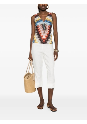 Missoni patterned twist top - Red