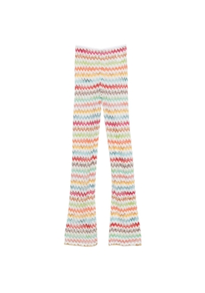 Missoni zigzag trousers - White