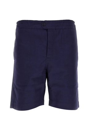 UMBRO x YMC logo-patch shorts - Blue