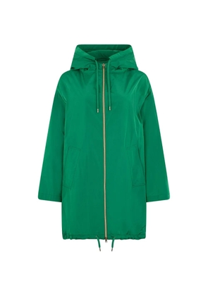 Herno zip-up hooded parka - Green