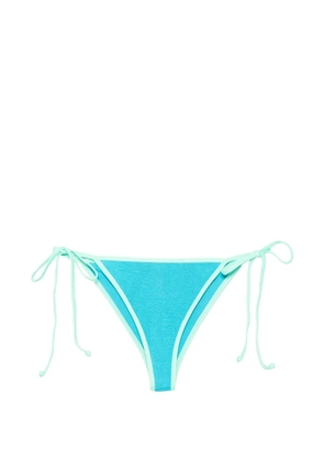 Bond-eye Contrast Anisha side-tie bikini bottoms - Blue