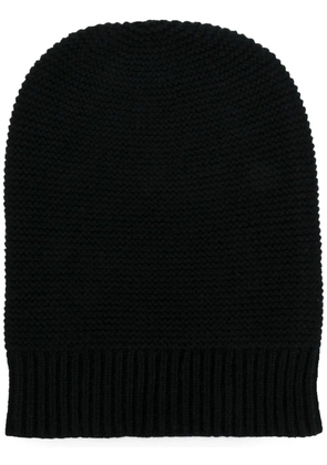 N.Peal knitted beanie - Black