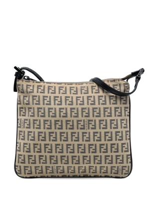Fendi Pre-Owned 2000-2010 Zucchino Canvas crossbody bag - Neutrals