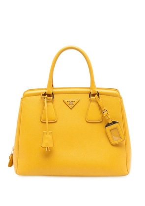Prada Pre-Owned 2010-2025 Saffiano Lux Parabole tote bag - Yellow