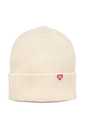 Human Made ribbed beanie hat - Neutrals