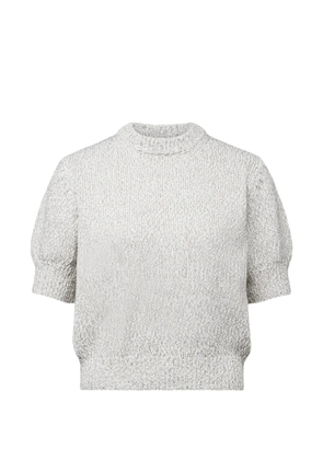 Drykorn Sanidy puff-sleeve knitwear - Grey