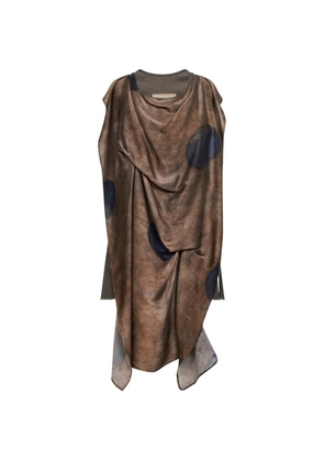 Uma Wang Taylor asymmetrical top - Brown