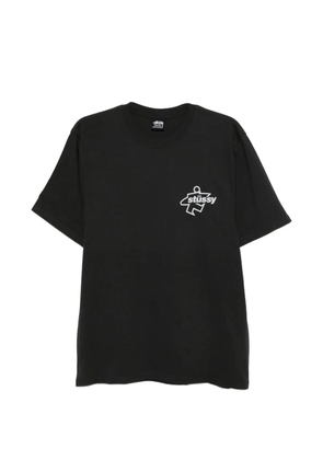 Stüssy faded graphic T-shirt - Black