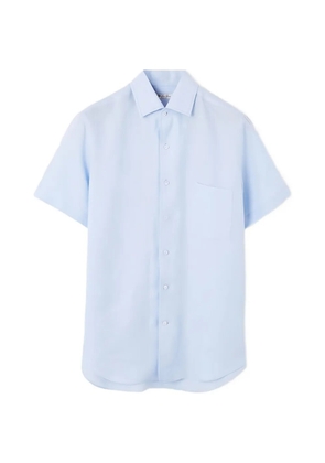 Loro Piana André point-collar shirt - Blue