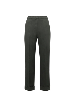 ASPESI cuffed trousers - Green