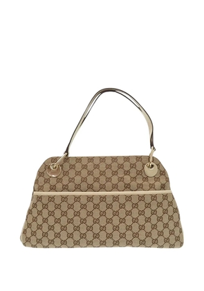 Gucci Pre-Owned 2000-2015 GG Canvas Eclipse shoulder bag - Neutrals