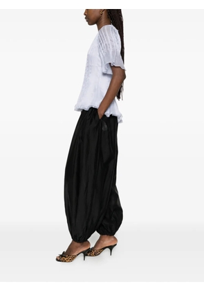 Aje Angeli flounce short-sleeve top - Blue