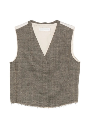 OUR LEGACY Base V-neck waistcoat - Green