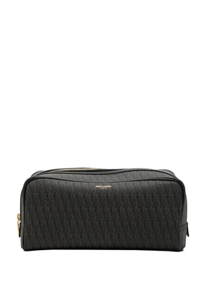 Saint Laurent Pre-Owned 2014 Monogram Coated Canvas Cosmetic pouch - Brown