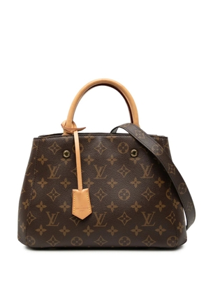Louis Vuitton Pre-Owned 2018 Monogram Montaigne BB satchel - Brown