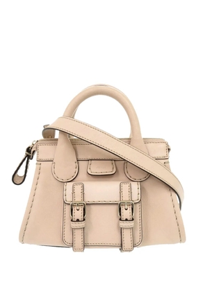 Chloé Pre-Owned 2010-2026 Mini Buffalo Leather Edith Day satchel - Neutrals