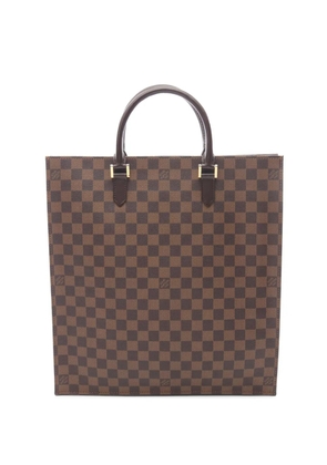 Louis Vuitton Pre-Owned 2005 Damier Ebene Sac Plat tote bag - Brown