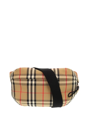 Burberry Pre-Owned 2000-2017 House Check Canvas Sonny belt bag - Neutrals