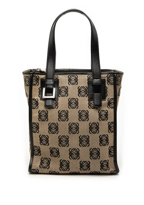 Loewe Pre-Owned 2003 Anagram Canvas handbag - Neutrals