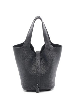 Hermès Pre-Owned 2021 Picotin Lock Clemence tote bag - Black