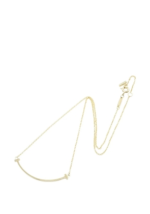 Tiffany & Co Eyewear 2010s small T-Smile necklace - Gold