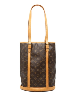 Louis Vuitton Pre-Owned 2011 Monogram GM bucket bag - Brown