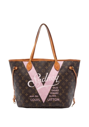 Louis Vuitton Pre-Owned 2015 Limited Edition Monogram Sydney V Neverfull MM tote bag - Brown