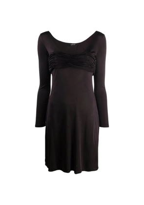 Versace Pre-Owned ruched-detail mini dress - Red