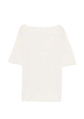 Majestic Filatures boat-neck T-shirt - White
