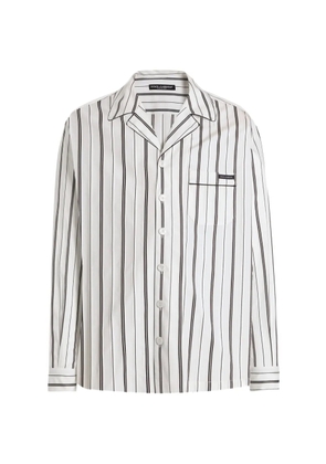 Dolce & Gabbana striped Vanity shirt - White