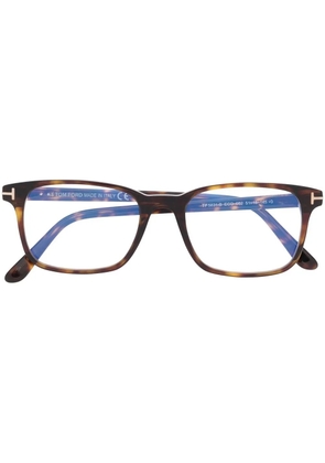 TOM FORD Eyewear square-frame glasses - Brown