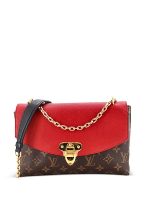 Louis Vuitton Pre-Owned Saint Placide Handbag Monogram Canvas and Leather shoulder bag - Red