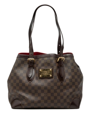 Louis Vuitton Pre-Owned 2008 Damier Ebene Hampstead MM tote bag - Brown