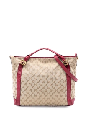 Gucci Pre-Owned 2016-2025 GG Canvas Miss GG satchel - Red