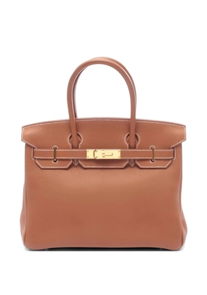 Hermès Pre-Owned 2004 30 Birkin leather handbag - Brown