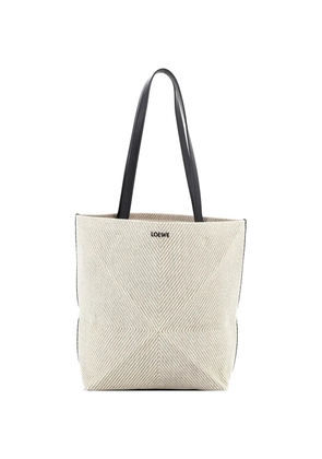 Loewe Pre-Owned Puzzle Fold Canvas Medium tote bag - Neutrals