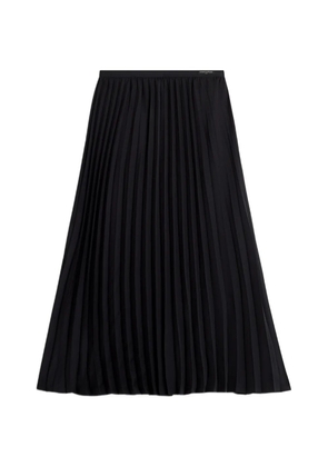 Maison Kitsuné pleated skirt - Black
