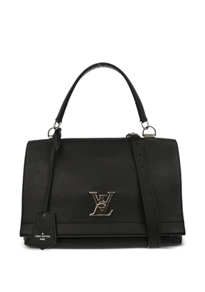 Louis Vuitton Pre-Owned 2015 Lockme II top-handle leather tote bag - Black
